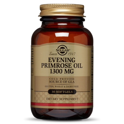 Solgar evening primrose oil 1300mg x 30 softgels - for the relief of premenstrual & menopause symptoms, , medium