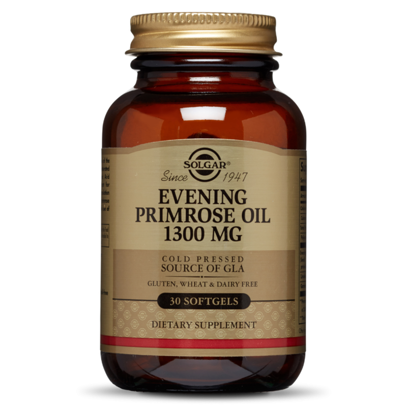 Solgar evening primrose oil 1300mg x 30 softgels - for the relief of premenstrual & menopause symptoms, , medium-null
