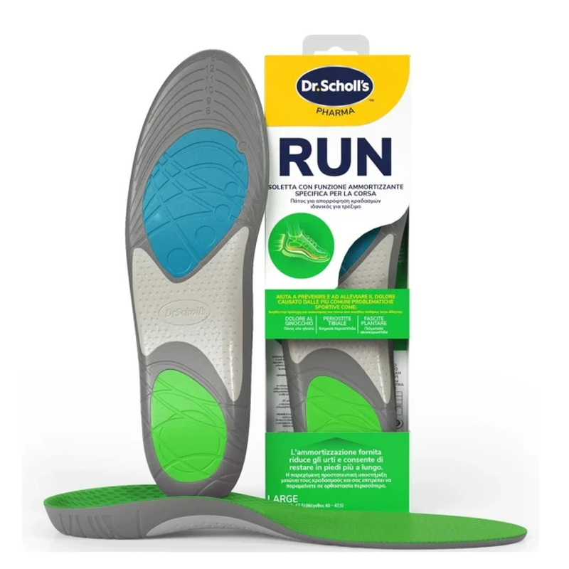 Scholl run active comfort insoles no40-47,5, , medium-null