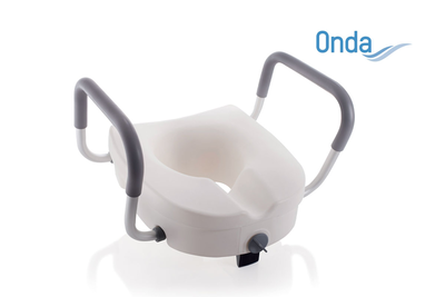 Raised toilet seat with central block – h 20cm rp420, , medium