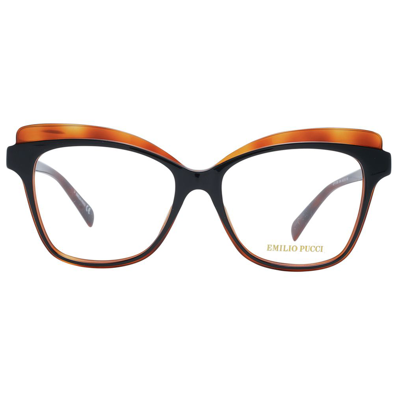 Brown plastic glasses (frames)-null