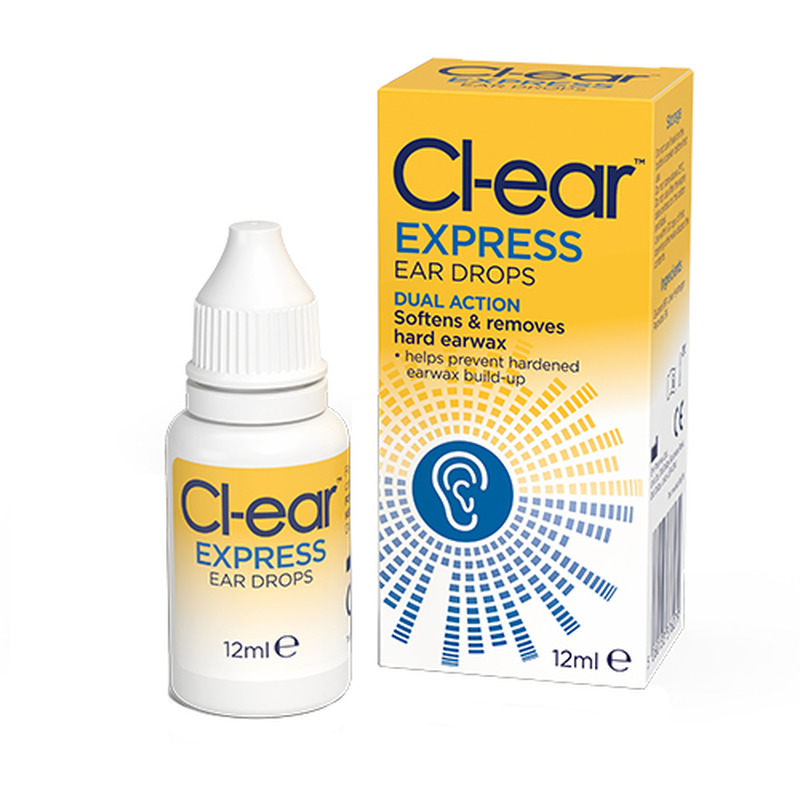 Clear express ear drops 12ml, , medium-null