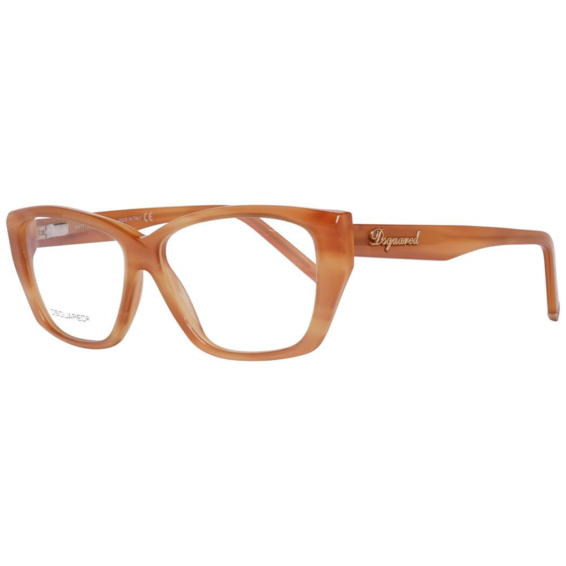 Brown plastic glasses (frames)-null