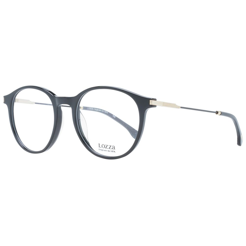 Black acetate & plastic glasses (frames)-null