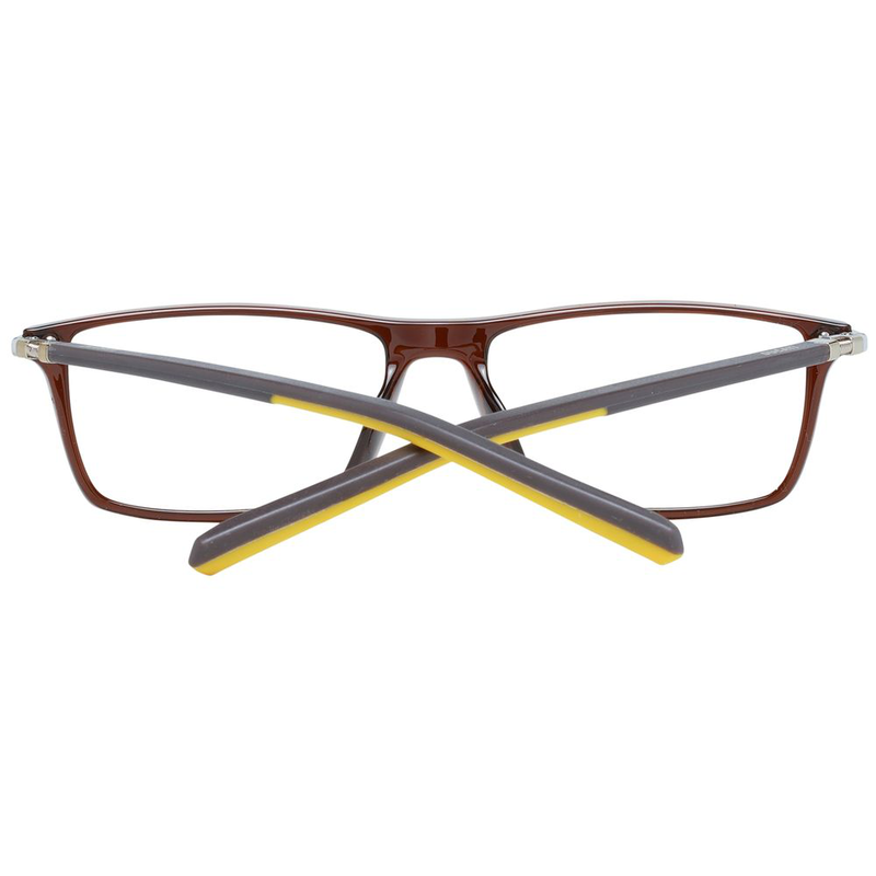 Brown plastic glasses (frames)-null