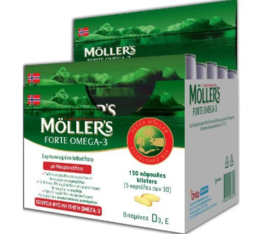 Mollers forte (blister) 150caps, capsules