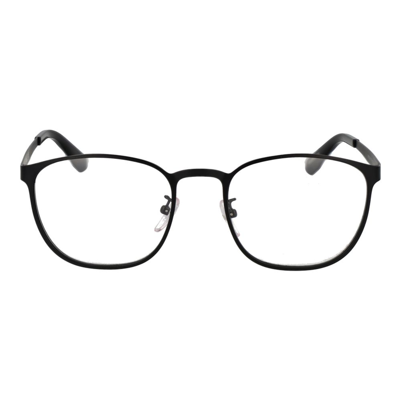 Black metal glasses (frames)-null