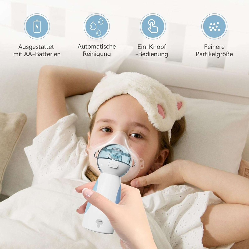 Product image: Berrcom nebulizer inhaler portable for children & adults lt-n100, , medium-null