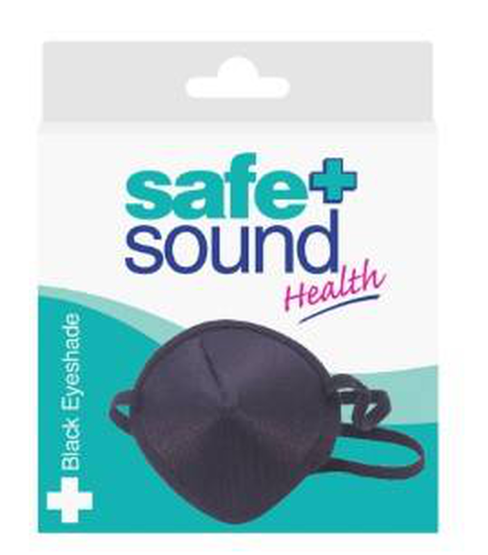 Product image: Safe + sound black eyeshade, ., , medium-null