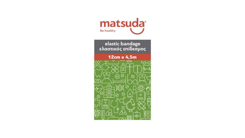 Matsuda ideal elastic bandage 12cm, , medium-null