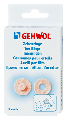 Gehwol- toe rings round blister