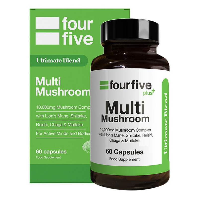 Fourfive multi mushroom ultimate blend 10,000mg 60 capsules-null
