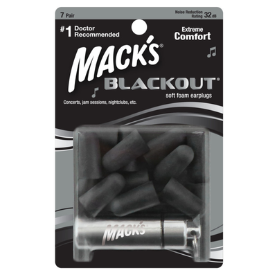 Mack's blackout soft foam earplugs 7 pairs, , medium