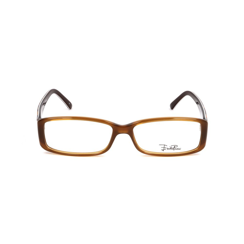 Brown plastic glasses (frames)-null