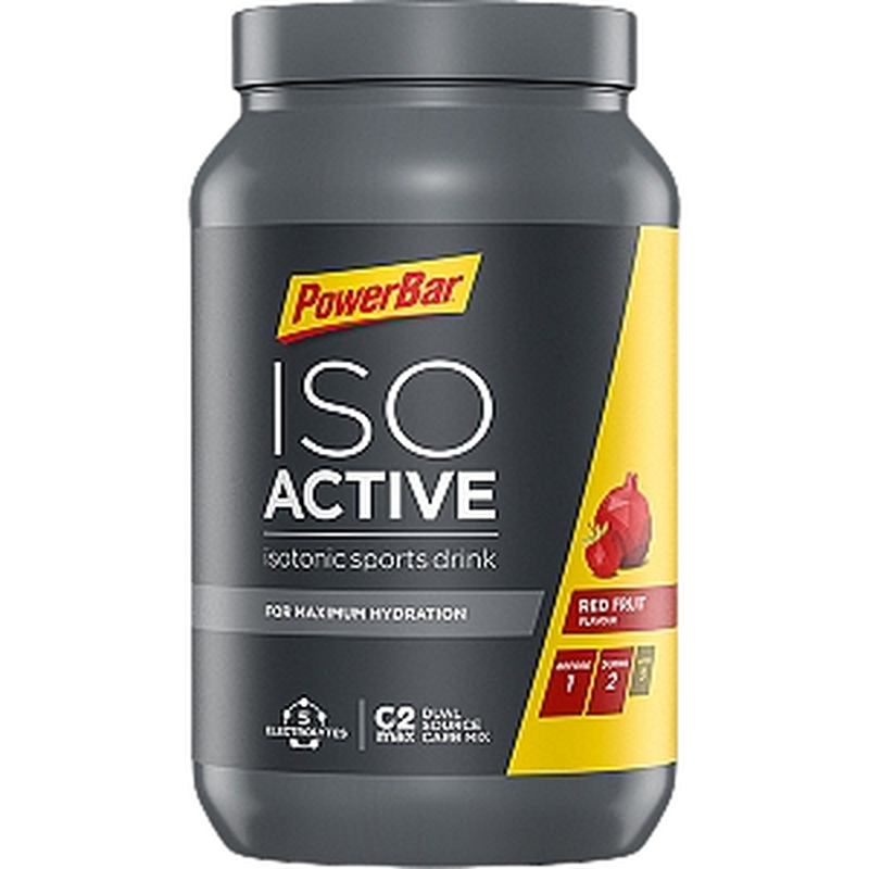 Powerbar iso active 600gr red fruit-null