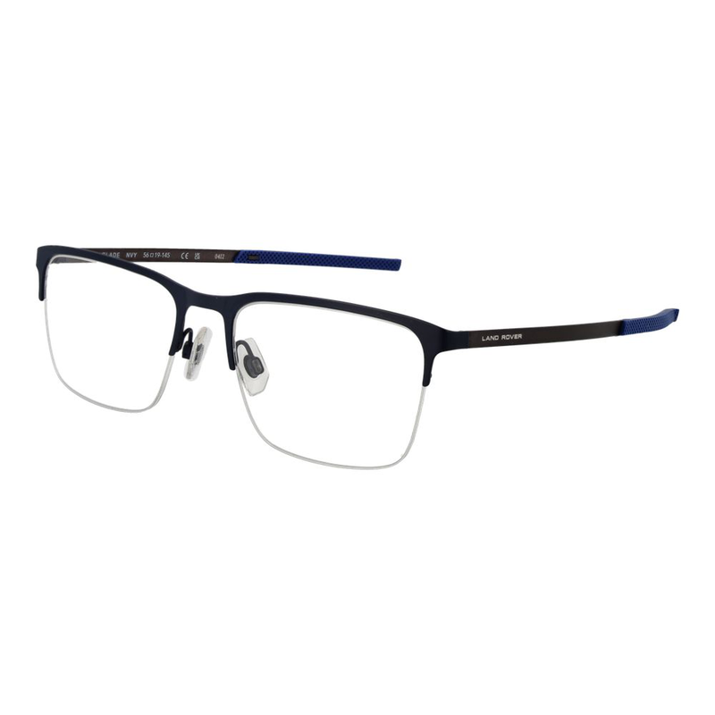 Blue stainless steel glasses (frames)-null
