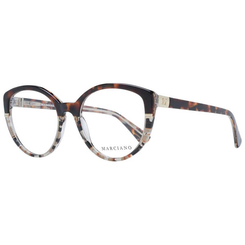 Brown plastic glasses (frames)-null