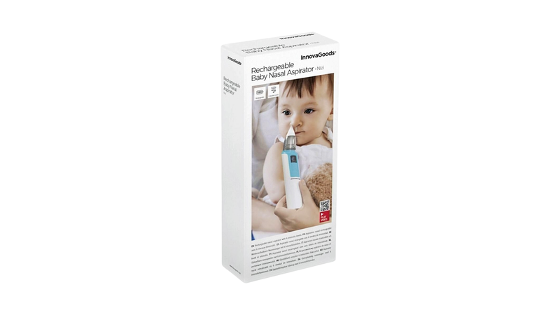 Innovagoods rechargeable nasal aspirator for babies nizi, , medium-null
