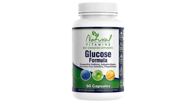 Natural vitamins glucose formula 60caps, , medium