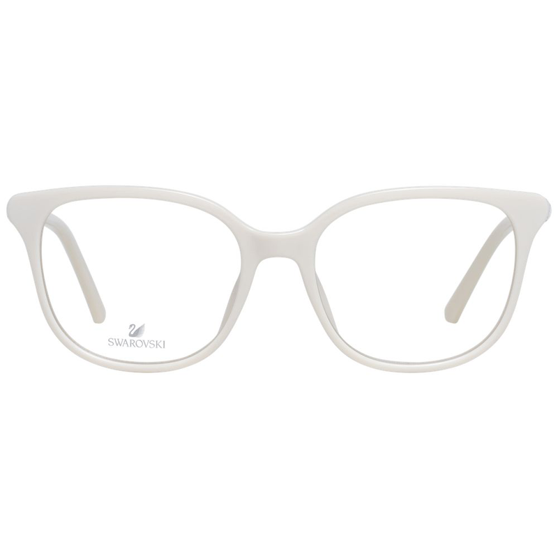 White plastic glasses (frames)-null