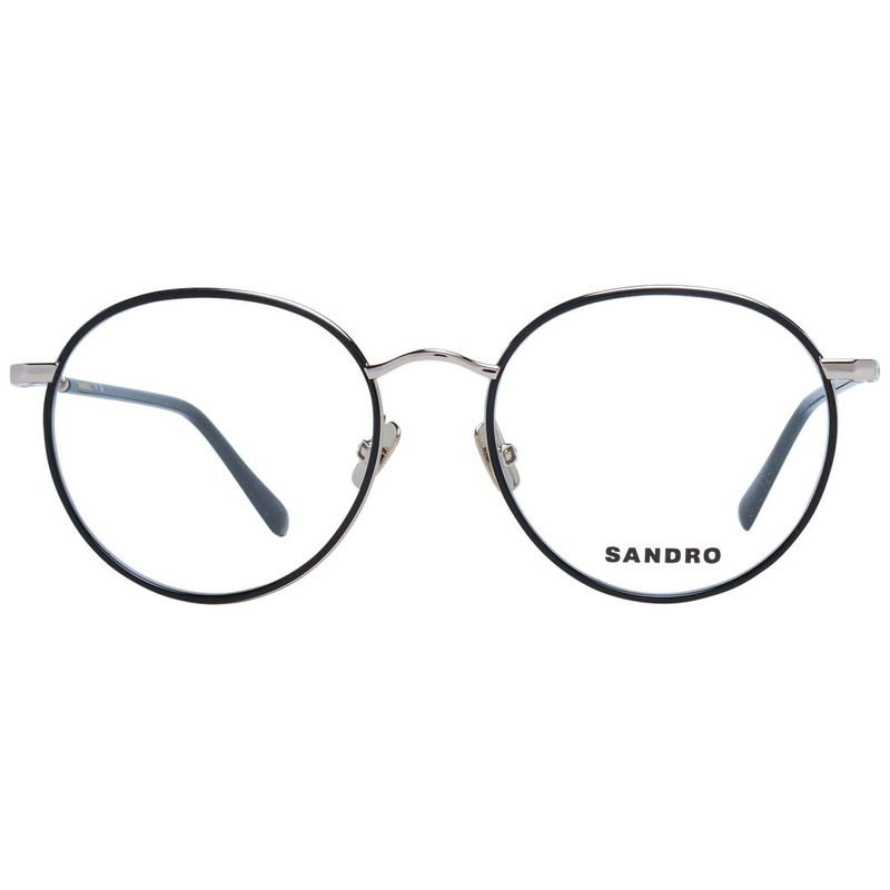 Black metal glasses (frames)-null