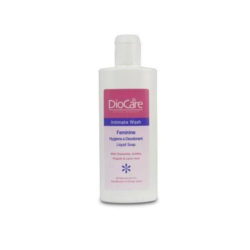 Diocare intimate wash, feminine hygiene & deodorant liquid soap 200ml, , medium-null