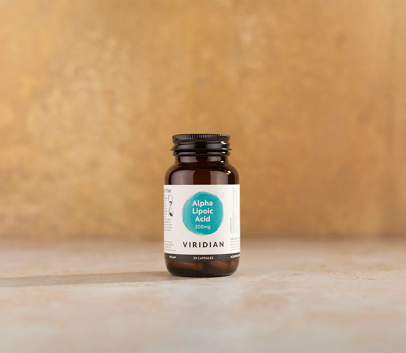 Product image: Viridian alpha lipoic acid 200mg 30caps, , medium-null