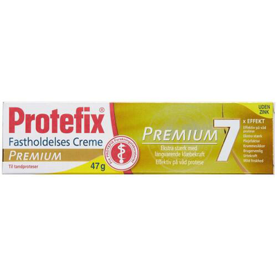 Protefix adhesive extra strong premium cream x 47g