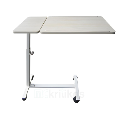Reclining overbed table, beige, , medium