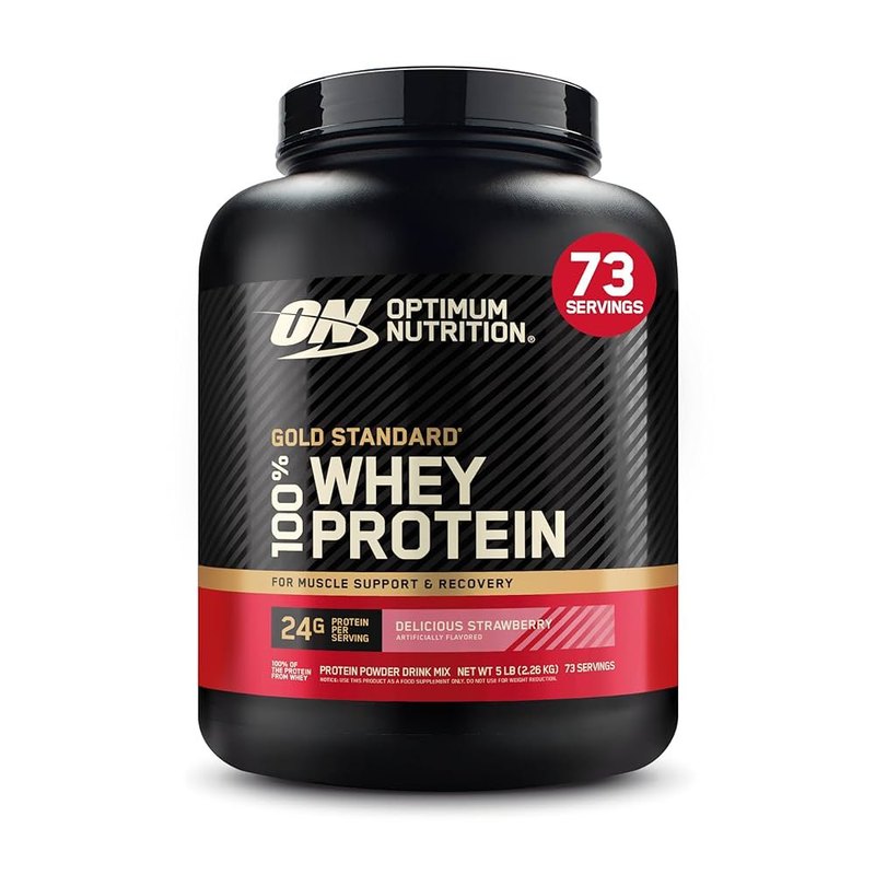 On gold standard 100% whey&trade; 2,27kg delicious strawberry, , medium-null