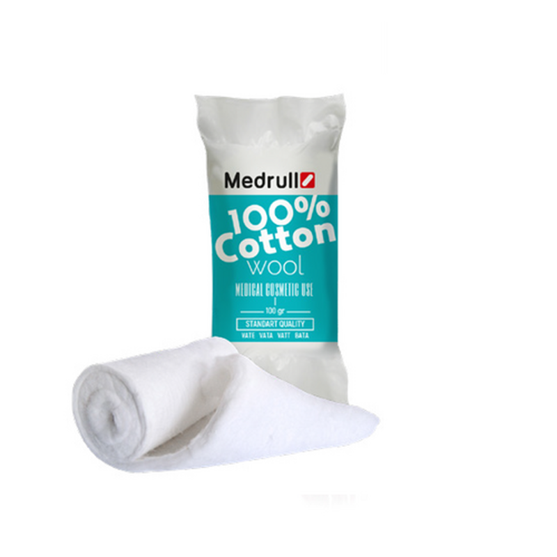 Medrull cotton wool, ., 100g, , medium-null
