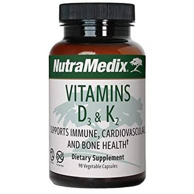 Nutramedix, vitamins d3 & k2, 90caps, , medium-null
