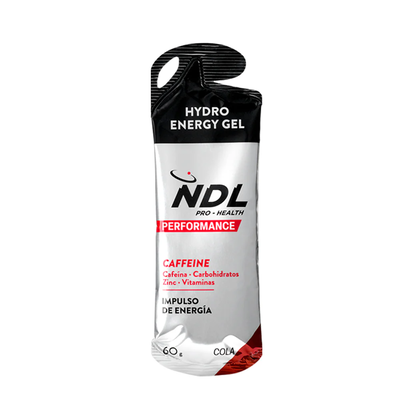 Ndl pro health energy gel with caffeine 60gr cola flavor, , medium