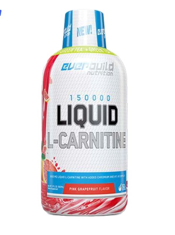 Everbuild liquid L-Carnitine + Chromium 1500mg (30servings)-Rasberry, , medium-null