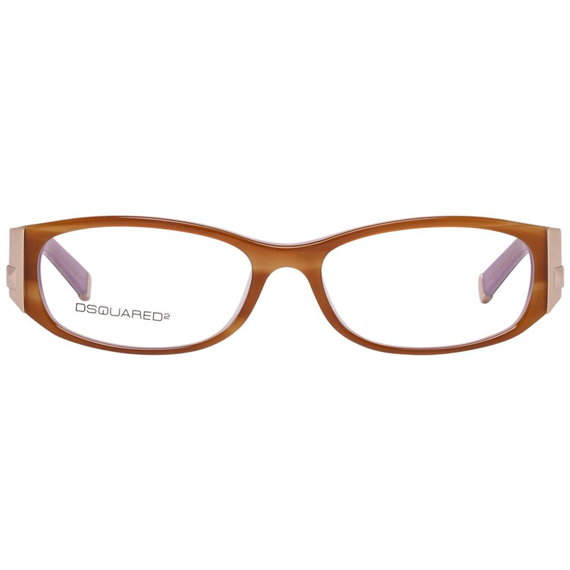 Brown plastic glasses (frames)-null
