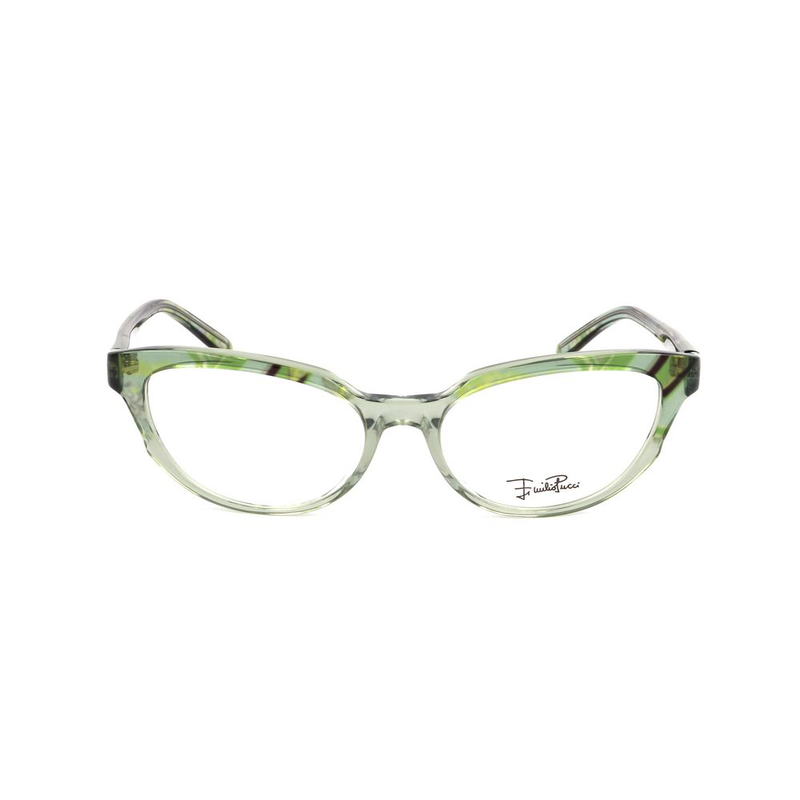 Green plastic glasses (frames)-null