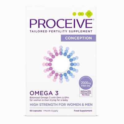 Proceive conception & pregnancy omega 3 x 60 capsules, , medium