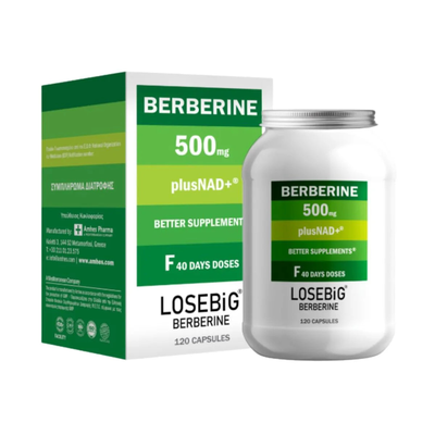 Losebig berberine 500mg 120 caps, , medium
