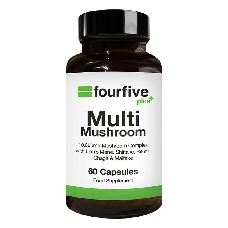 Fourfive multi mushroom ultimate blend 10,000mg 60 capsules-null