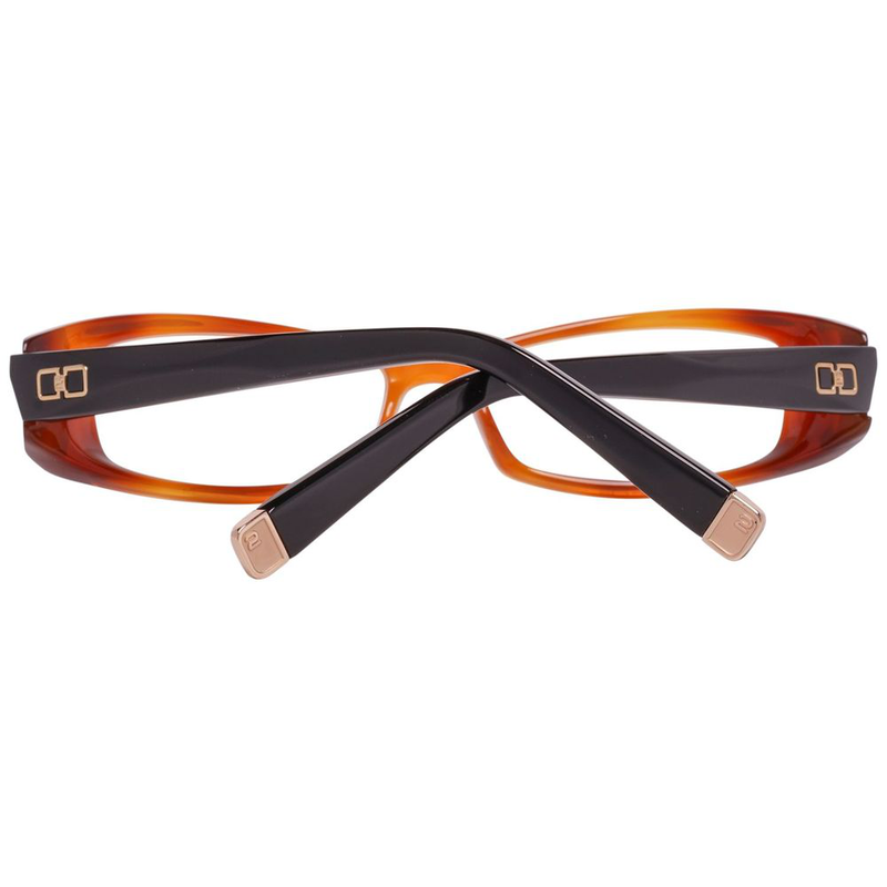 Brown plastic glasses (frames)-null