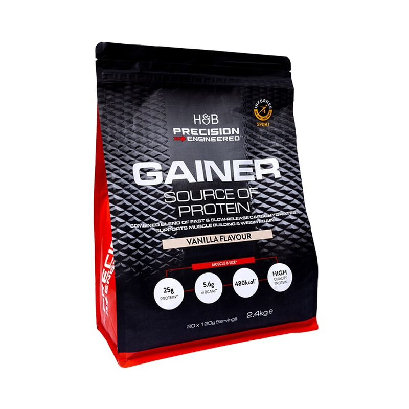 Precision engineered gainer vanilla 2.4kg-null