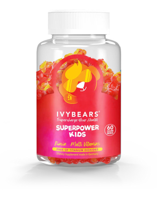 Ivybears superpower kids x 60 gummies, , medium