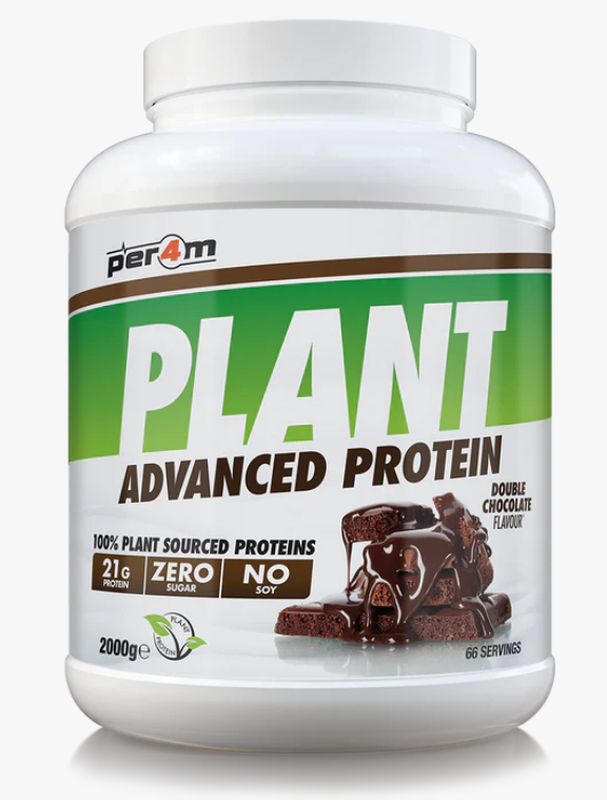 Per4m Vegan Protein 2000g-Double Deluxe Chocolate, , medium-null