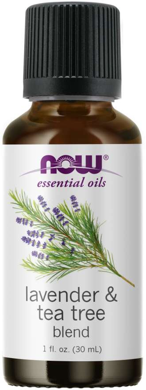 Now foods lavender & tea tree essential oils 30ml, , medium-null