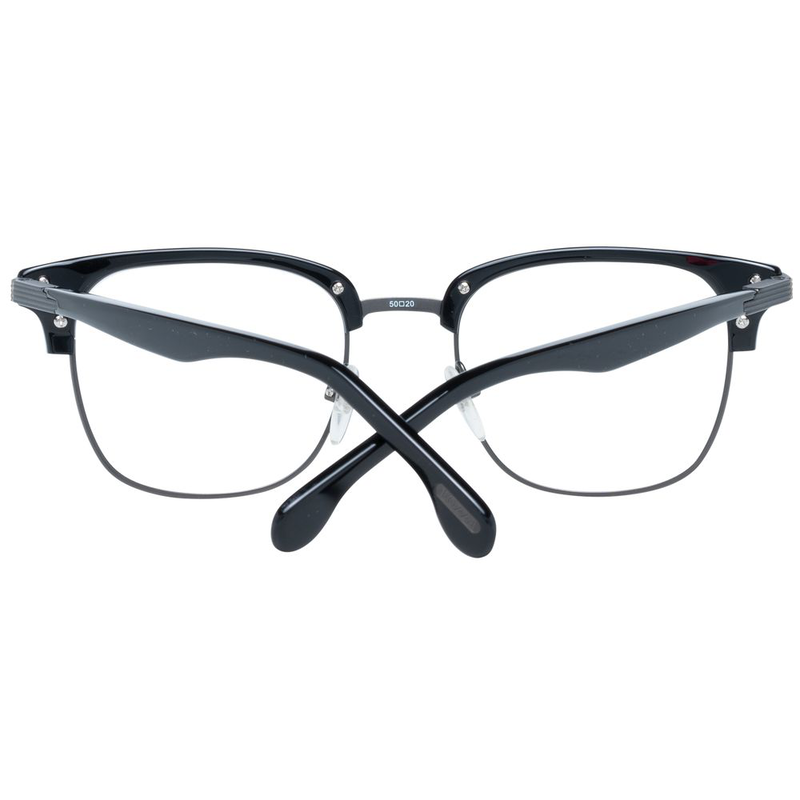 Black metal & plastic glasses (frames)-null