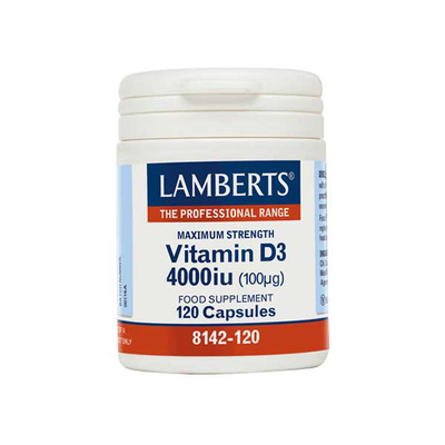 Lamberts vitamin d3 4000iu 120 &kappa;ά&psi;&omicron;&upsilon;&lambda;&epsilon;&sigmaf;, , medium