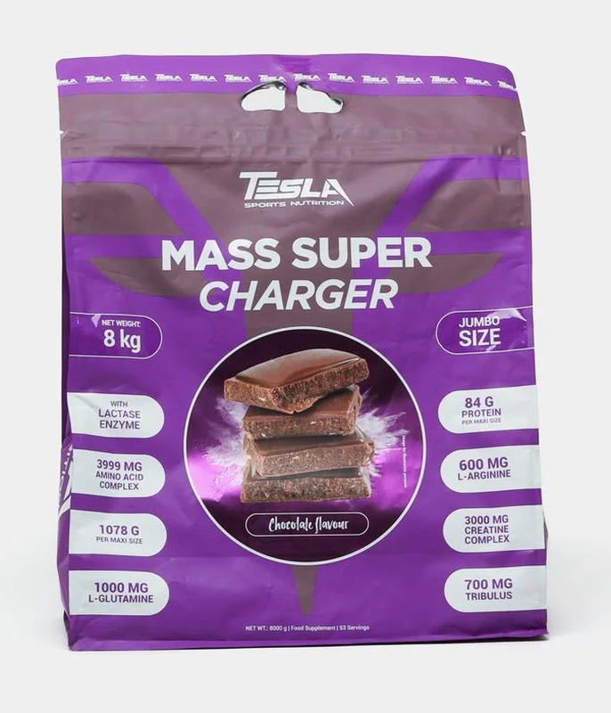 Product image: Tesla Nutrition Mass Super charger 8kg, , medium-null