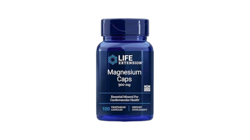 Life extension magnesium caps 500mg 100 vegetarian caps, , medium-null