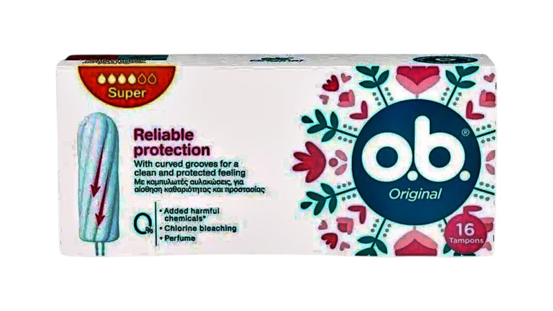 O.b original tampon reliable protection super, 16pcs, , medium-null