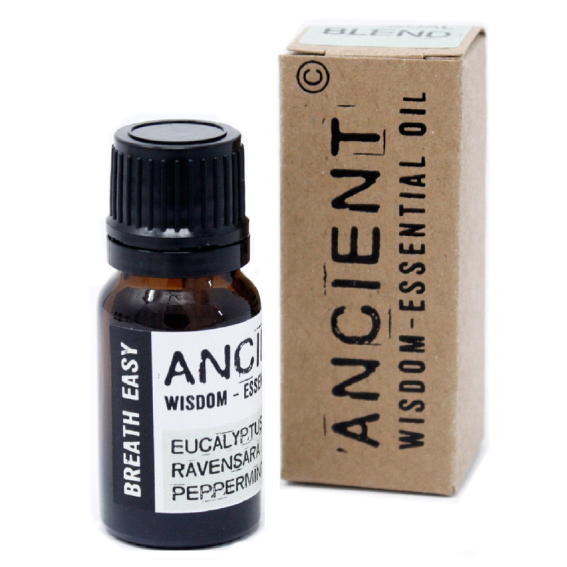 Aw gifts, breathe easy essential oil blend - boxed - 10ml, , medium-null